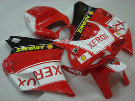Red and White XEROX - Ducati 748/916/996/998 96-02 Fairing