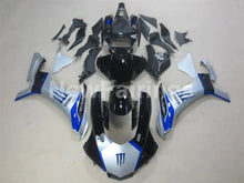 Laden Sie das Bild in den Galerie-Viewer, Silver and Black Blue Factory Style - YZF-R1 15-19 Fairing Kit Vehicles &amp; Parts &gt; Vehicle Parts &amp; Accessories &gt; Motor