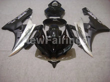 Laden Sie das Bild in den Galerie-Viewer, Silver and Black Matte Black Factory Style - YZF-R6 06-07 Fairing Kit Vehicles &amp; Parts &gt; Vehicle Parts &amp; Accessories &gt;