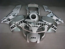 Laden Sie das Bild in den Galerie-Viewer, Silver and White Repsol - CBR600RR 03-04 Fairing Kit -