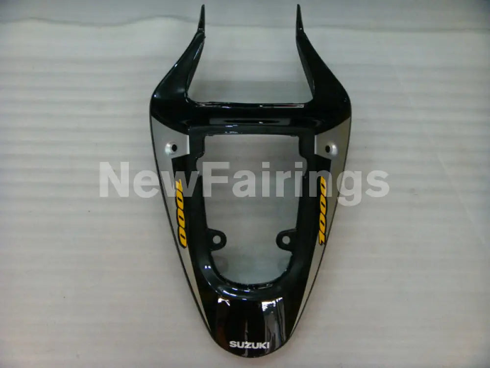 Silver and Black Factory Style - GSX-R1000 00-02 Fairing Kit