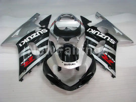 Silver Black Factory Style - GSX-R600 01-03 Fairing Kit -