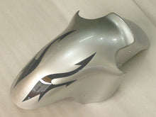 Laden Sie das Bild in den Galerie-Viewer, Silver and Black Flame - NINJA ZX-12R 02-04 Fairing Kit