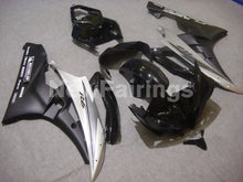 Laden Sie das Bild in den Galerie-Viewer, Silver and Black Matte Black Factory Style - YZF-R6 06-07 Fairing Kit Vehicles &amp; Parts > Vehicle Parts &amp; Accessories >