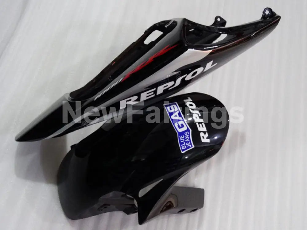Silver and Black Repsol - CBR1000RR 06-07 Fairing Kit
