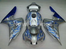 Laden Sie das Bild in den Galerie-Viewer, Silver and Blue Flame - CBR1000RR 06-07 Fairing Kit