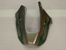 Laden Sie das Bild in den Galerie-Viewer, Silver and Green Flame - NINJA ZX-9R 00-01 Fairing Kit
