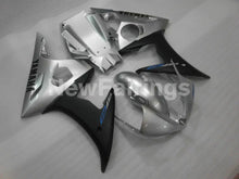 Laden Sie das Bild in den Galerie-Viewer, Silver and Matte Black Factory Style - YZF-R6 03-04 Fairing Kit Vehicles &amp; Parts > Vehicle Parts &amp; Accessories > Motor