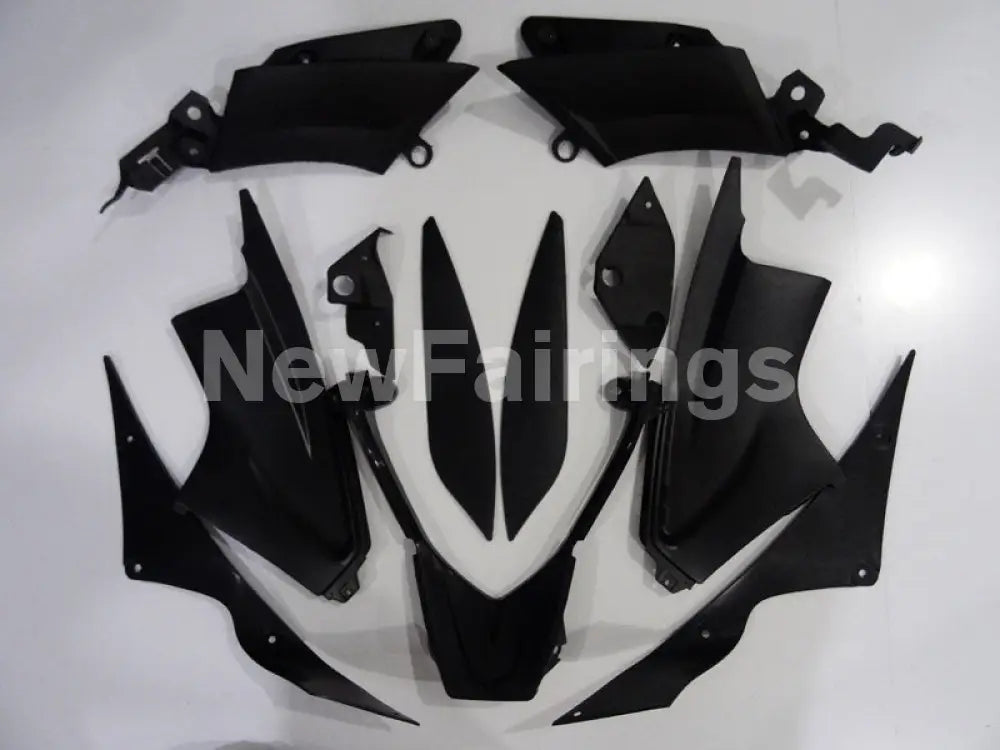 Silver and Matte Black Factory Style - YZF-R6 03-04 Fairing Kit Vehicles & Parts > Vehicle Parts & Accessories > Motor