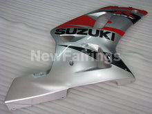 Bild in der Galerieansicht laden, Silver and Red Black Factory Style - GSX-R600 01-03 Fairing Kit