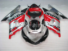 Bild in der Galerieansicht laden, Silver and Red Black Factory Style - GSX-R600 01-03 Fairing Kit