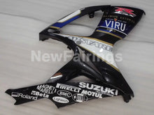 Laden Sie das Bild in den Galerie-Viewer, White and Black Blue Dark Dog - GSX-R600 06-07 Fairing Kit