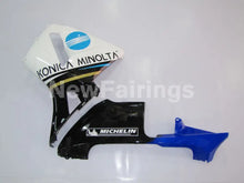 Laden Sie das Bild in den Galerie-Viewer, White and Black Blue Konica Minolta - CBR600RR 03-04 Fairing