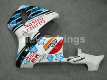 Laden Sie das Bild in den Galerie-Viewer, White and Black Blue Nastro Azzurro - CBR600RR 03-04 Fairing