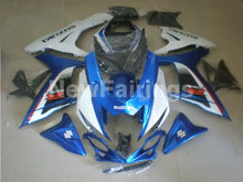 Laden Sie das Bild in den Galerie-Viewer, White and Blue Factory Style - GSX-R600 11-24 Fairing Kit