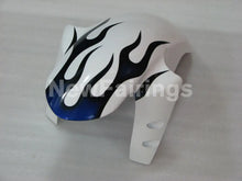 Laden Sie das Bild in den Galerie-Viewer, White and Blue Flame - YZF-R1 04-06 Fairing Kit - Vehicles