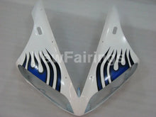 Laden Sie das Bild in den Galerie-Viewer, White and Blue Flame - YZF-R1 04-06 Fairing Kit - Vehicles