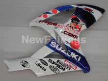 Laden Sie das Bild in den Galerie-Viewer, White and Blue Red Dark Dog - GSX-R600 06-07 Fairing Kit -