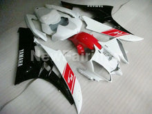 Laden Sie das Bild in den Galerie-Viewer, White and Red Black Factory Style - YZF-R6 06-07 Fairing Kit Vehicles &amp; Parts &gt; Vehicle Parts &amp; Accessories &gt; Motor