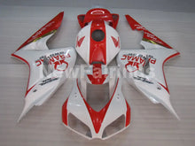 Laden Sie das Bild in den Galerie-Viewer, White and Red PRAMAC - CBR1000RR 06-07 Fairing Kit -