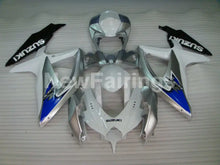 Laden Sie das Bild in den Galerie-Viewer, White and Silver Blue Factory Style - GSX-R600 08-10
