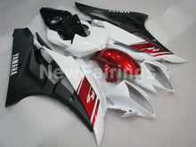 Laden Sie das Bild in den Galerie-Viewer, White and Wine Red Matte Black Factory Style - YZF-R6 06-07 Fairing Kit Vehicles &amp; Parts &gt; Vehicle Parts &amp; Accessories