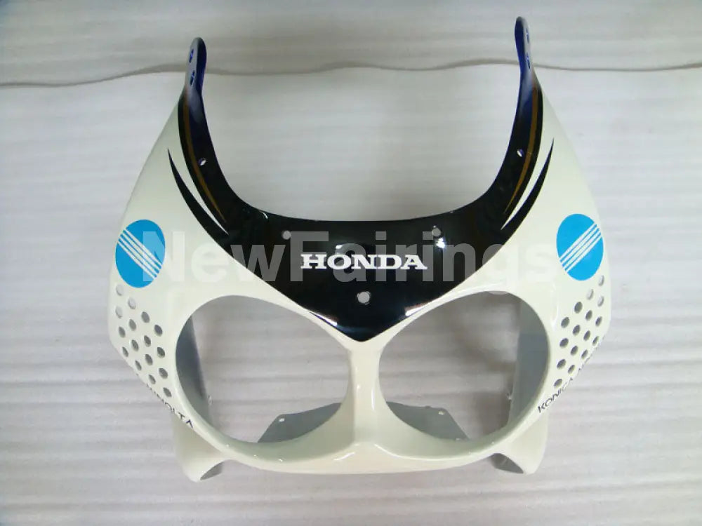 White and Black Blue Konica Minolta - CBR 900 RR 92-93 Fairing Kit