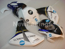 Laden Sie das Bild in den Galerie-Viewer, White and Black Blue Konica Minolta - CBR1000RR 08-11 Fairing Kit