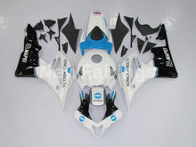 Laden Sie das Bild in den Galerie-Viewer, White Black and Blue Konica Minolta - CBR600RR 07-08 Fairing Kit