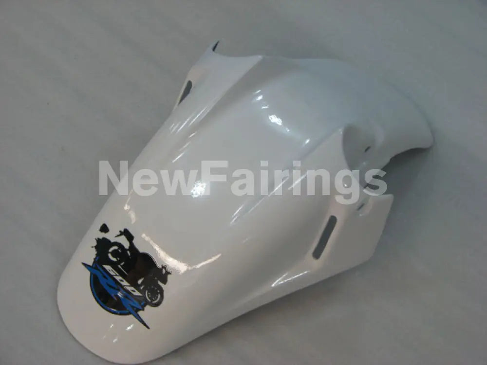 White and Black Blue Motorcycle - CBR600 F2 91-94 Fairing Kit