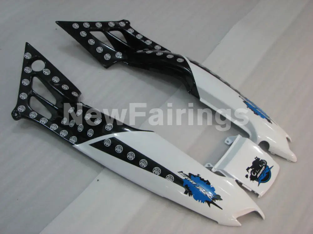 White and Black Blue Motorcycle - CBR600 F2 91-94 Fairing Kit