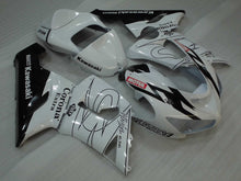 Laden Sie das Bild in den Galerie-Viewer, White and Black Corona - NINJA ZX-6R 05-06 Fairing Kit
