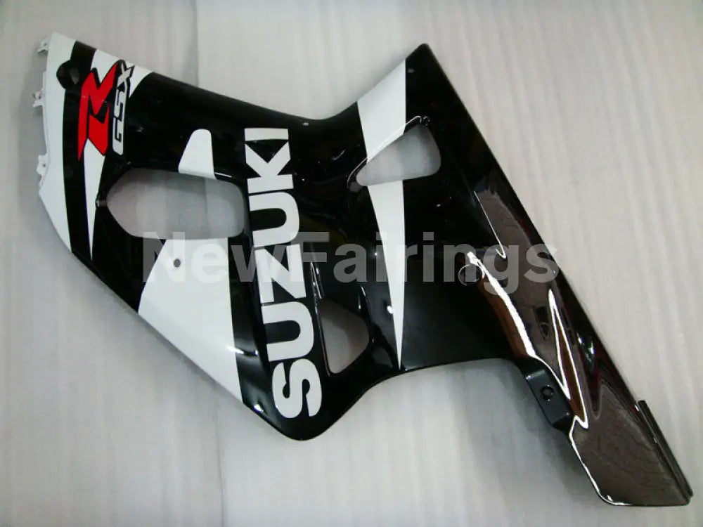 White and Black Factory Style - GSX-R600 01-03 Fairing Kit