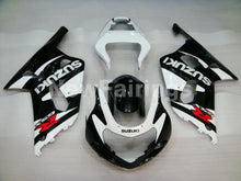 Laden Sie das Bild in den Galerie-Viewer, White and Black Factory Style - GSX-R600 01-03 Fairing Kit