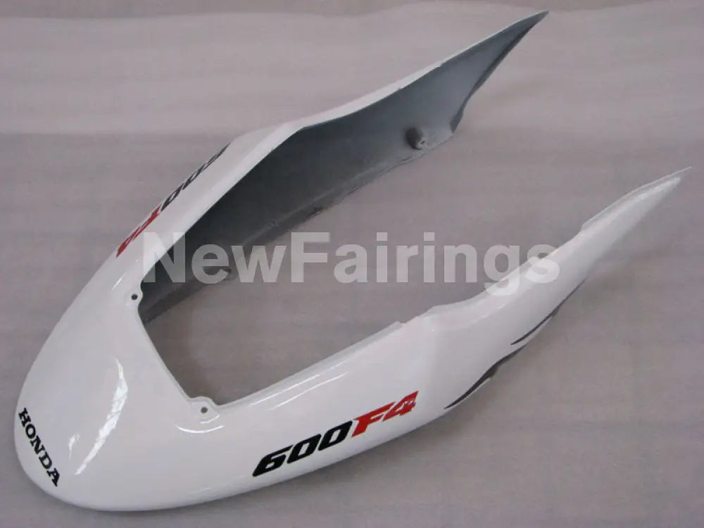 White and Black Flame - CBR600 F4 99-00 Fairing Kit