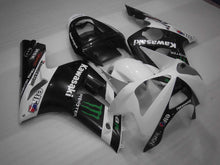 Laden Sie das Bild in den Galerie-Viewer, White and Black Monster - NINJA ZX-6R 03-04 Fairing Kit
