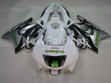 Laden Sie das Bild in den Galerie-Viewer, White and Black Silver HANN Spree - CBR600 F3 95-96 Fairing Kit