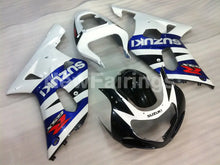 Laden Sie das Bild in den Galerie-Viewer, White and Blue Black Factory Style - GSX-R600 01-03 Fairing Kit