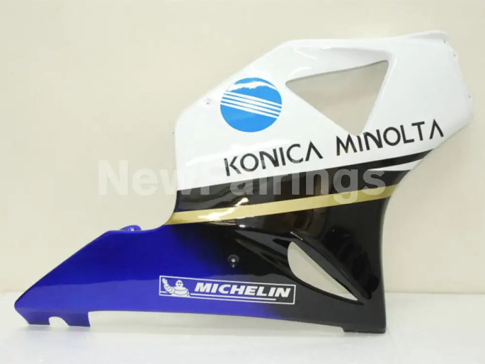 White and Blue Black Konica Minolta - CBR 954 RR 02-03 Fairing Kit