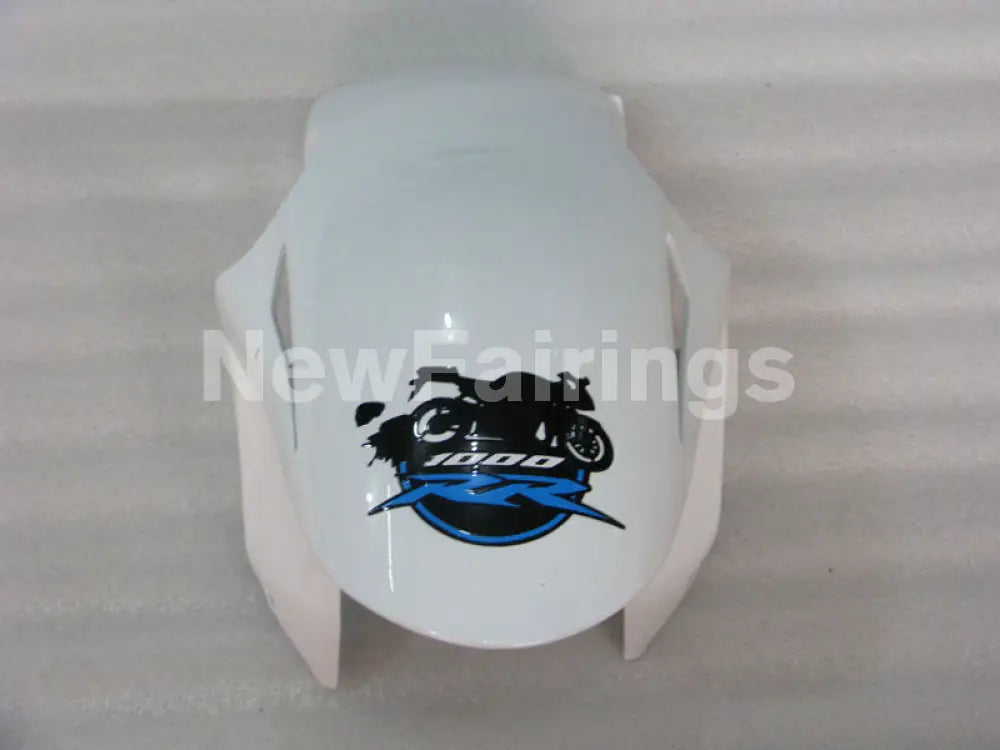 White and Blue Black Motorcycle - CBR1000RR 08-11 Fairing Kit