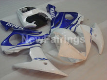 Laden Sie das Bild in den Galerie-Viewer, White and Blue Factory Style - YZF-R6 03-04 Fairing Kit Vehicles &amp; Parts > Vehicle Parts &amp; Accessories > Motor Vehicle