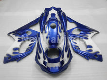 Laden Sie das Bild in den Galerie-Viewer, White and Blue Flame - YZF600R Thundercat 96-07 Fairing Kit Vehicles &amp; Parts > Vehicle Parts &amp; Accessories > Motor