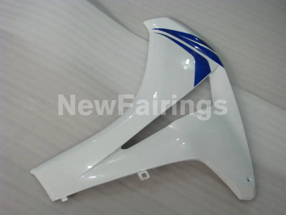 White and Blue Red No decals - CBR1000RR 08-11 Fairing Kit