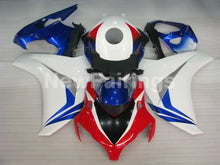 Laden Sie das Bild in den Galerie-Viewer, White and Blue Red No decals - CBR1000RR 08-11 Fairing Kit