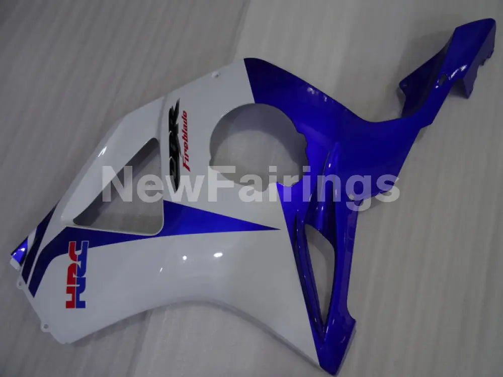 White and Blue Red Factory Style - CBR 954 RR 02-03 Fairing Kit