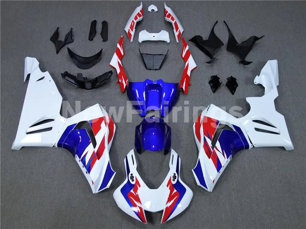 White Blue and Red Factory Style - CBR1000RR 20-24 Fairing
