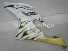 Laden Sie das Bild in den Galerie-Viewer, White and Golden Flame - YZF-R6 08-16 Fairing Kit Vehicles &amp; Parts > Vehicle Parts &amp; Accessories > Motor Vehicle Parts