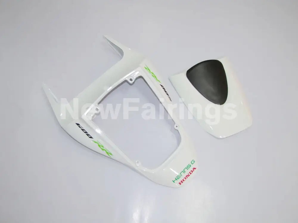 White and Green Black Factory Style - CBR600RR 07-08 Fairing Kit