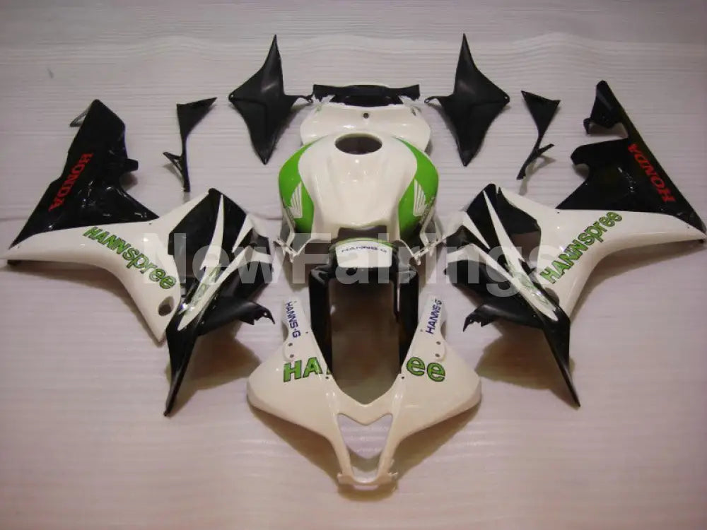 White Green and Black HANN Spree - CBR600RR 07-08 Fairing Kit
