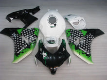 Laden Sie das Bild in den Galerie-Viewer, White and Green Black Motorcycle - CBR1000RR 08-11 Fairing Kit